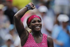 Serena into US Open quarter-finals, sick Bouchard out